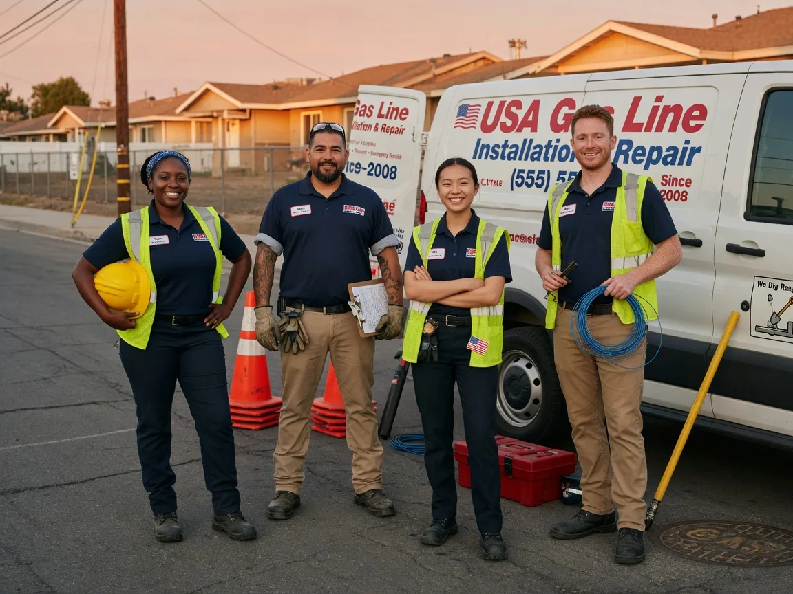 Gas Line Installation company in Shamokin Dam, PA